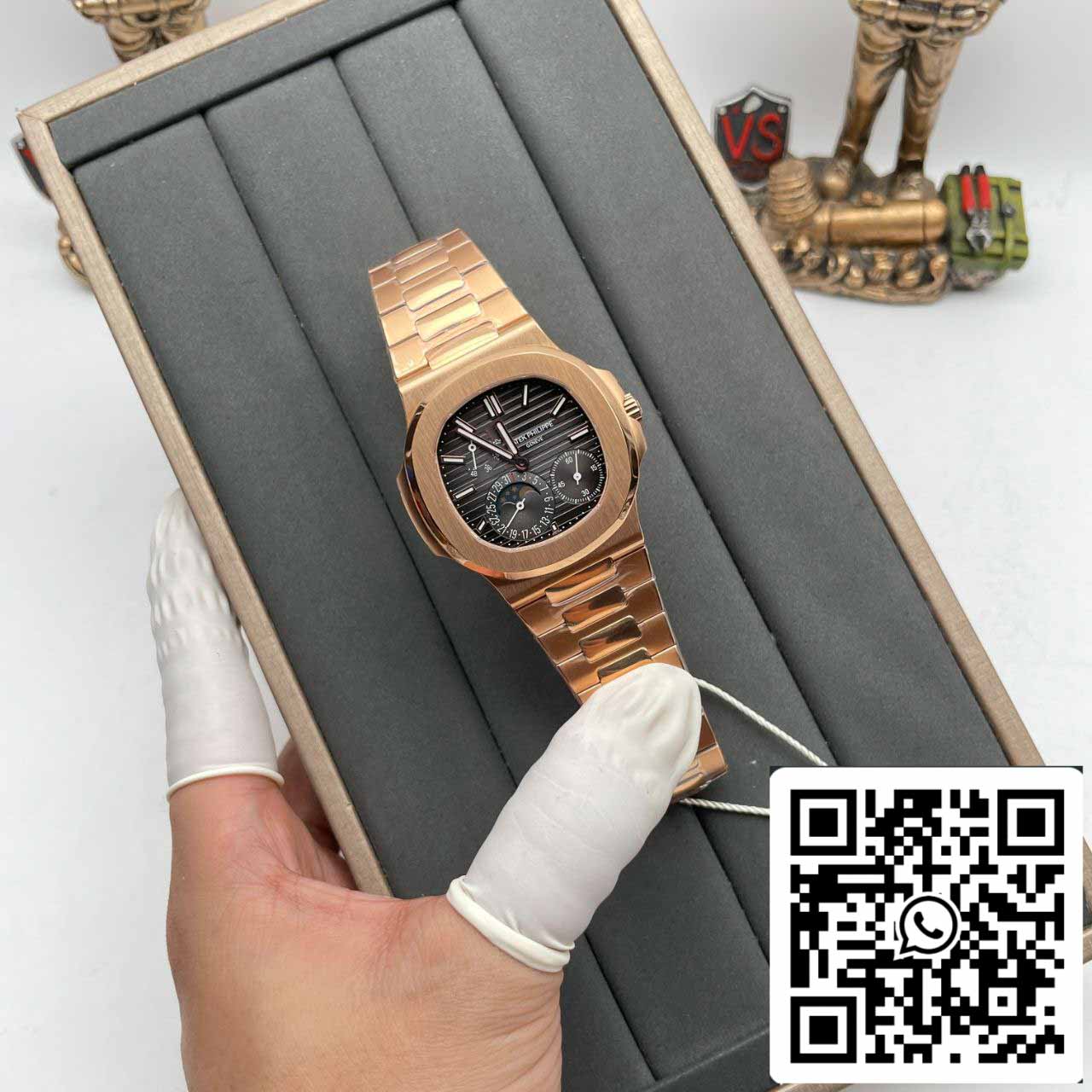replica Patek Philippe Nautilus 5712/1R-001 custom dial PPF V2