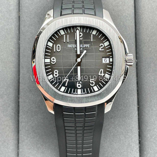 Patek Philippe Aquanaut 5167A-001 1:1 Best Clone 3K Fabbrica quadrante nero V3 new Buckle