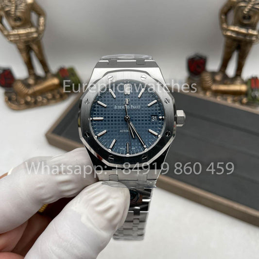 Audemars Piguet Royal Oak 15450ST.OO.1256ST.03 1:1 edizione migliore APS Fabbrica quadrante blu