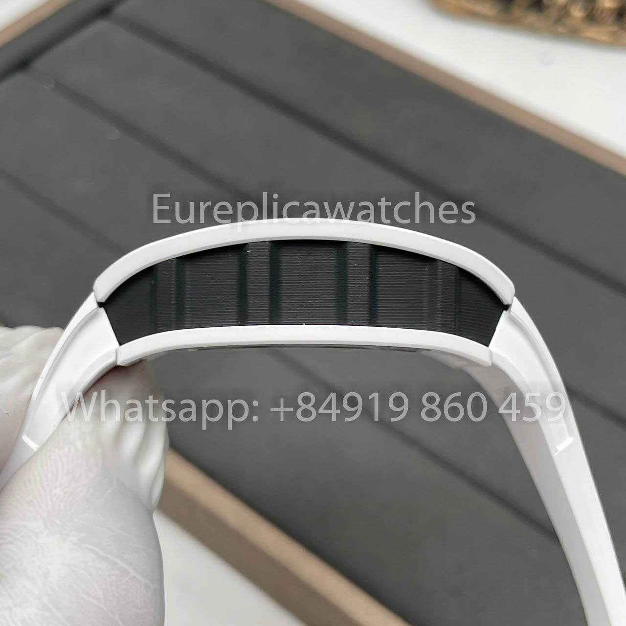 Richard Mille RM061 TZP-N White Ceramic 1:1 Best Clone ZF Fabbrica