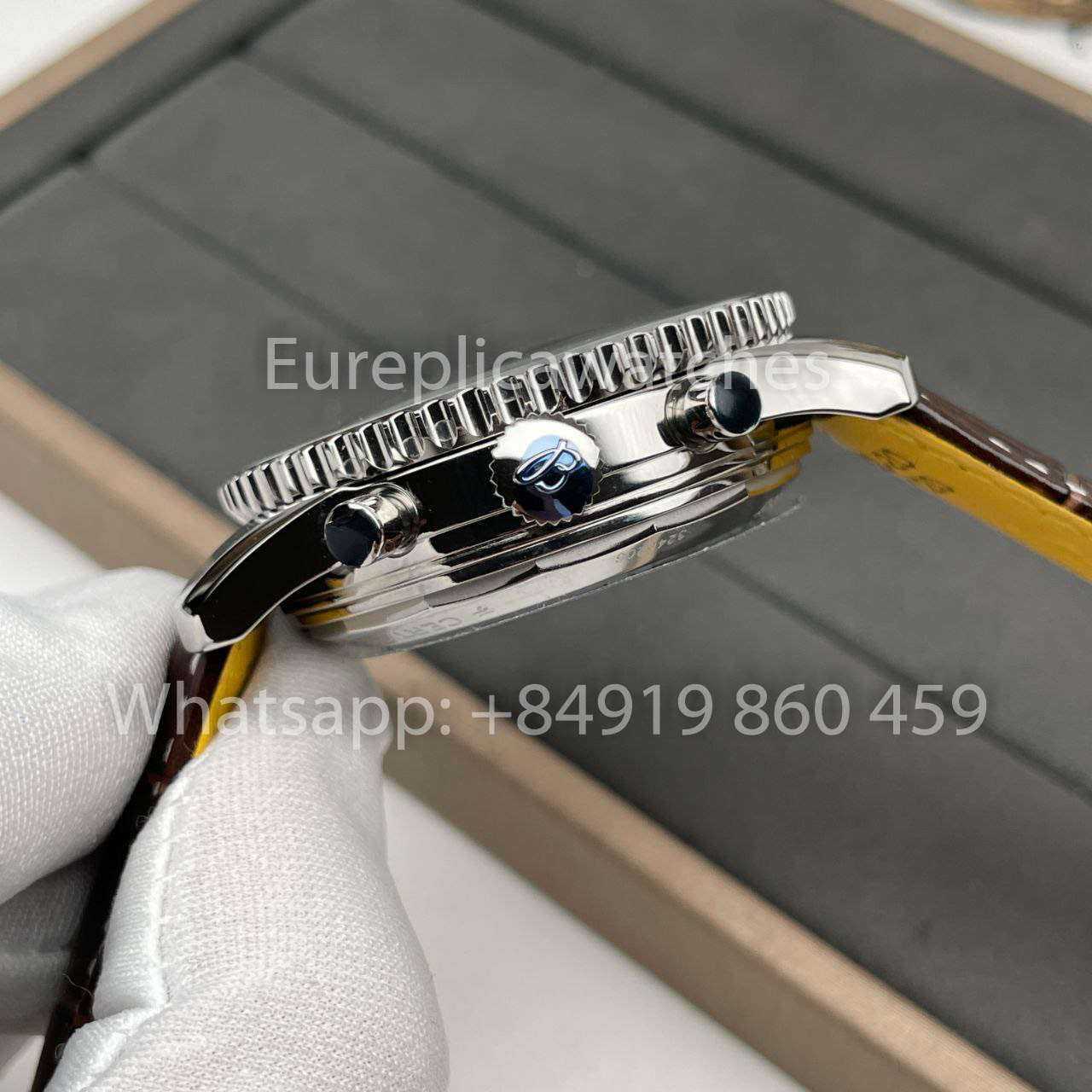 Breitling Navitimer B01 cronógrafo AB0137211C1A1 41mm 1:1 edición mejorada BLS Fabbrica Pelle cinturino