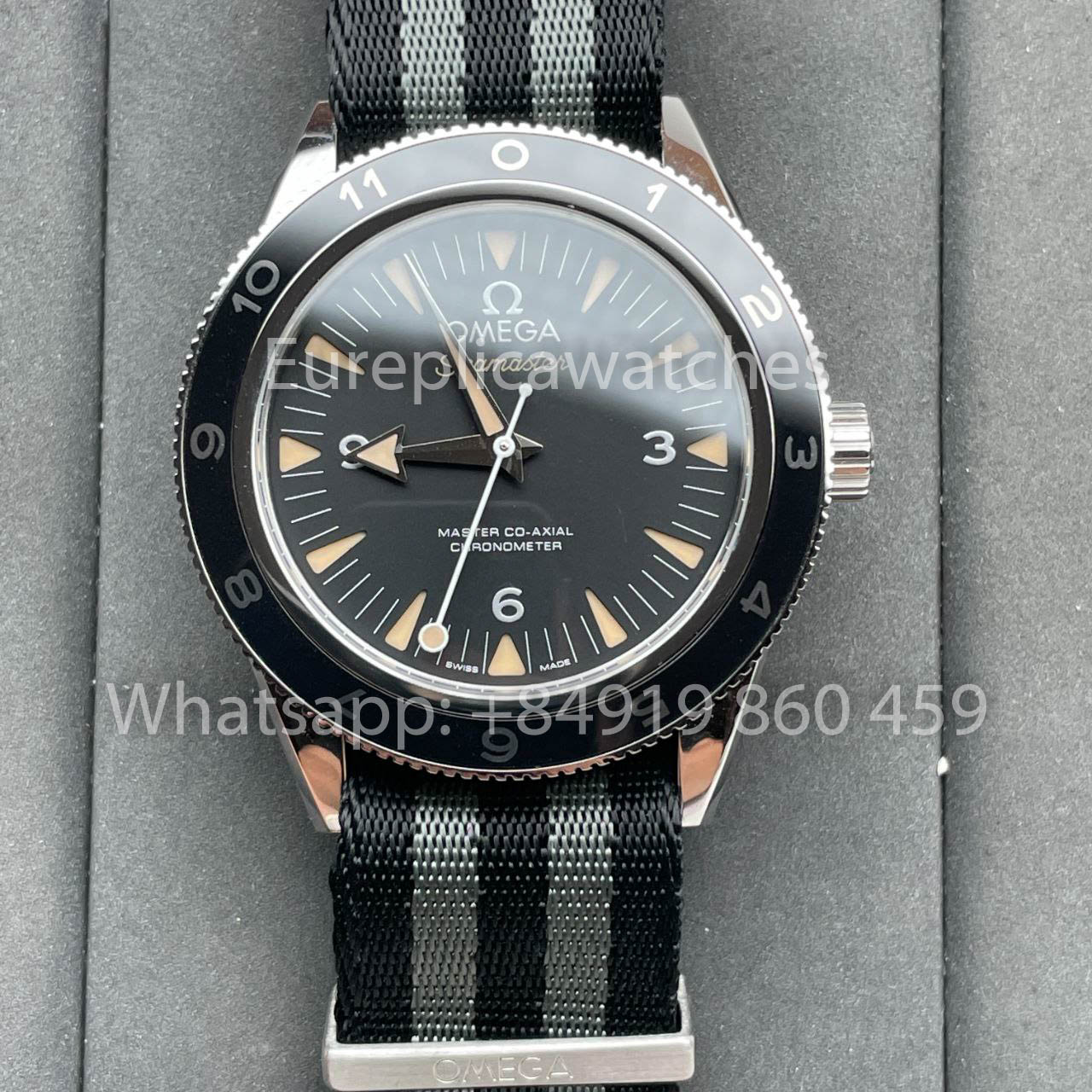Omega Seamaster Planet Ocean 233.32.41.21.01.001 Omea Spectre Edizione 1:1 VS Fabbrica tecido cinturino