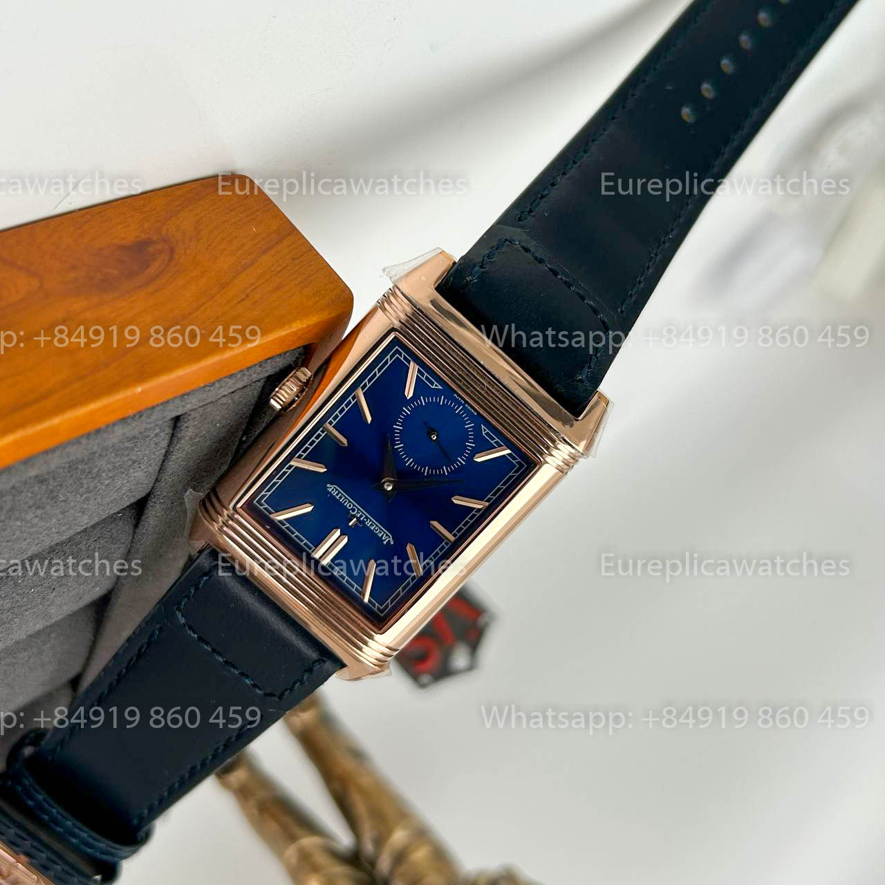 Jaeger-LeCoultre Reverso  Classic Large Duoface  Small Seconds 398258J MG Fabbrica 1:1 Best Clone Rose Gold