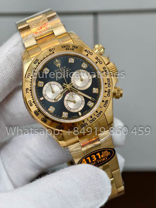 Rolex Cosmograph Daytona M126508 Yellow Gold 1:1 Best Clone QF Fabbrica 4131 movimento