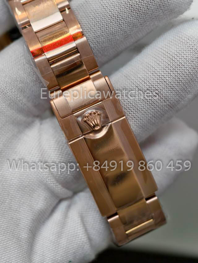 Rolex Cosmograph Daytona M126505-003 1:1 Best Clone QF Fabbrica 4131 movimento Rose Gold