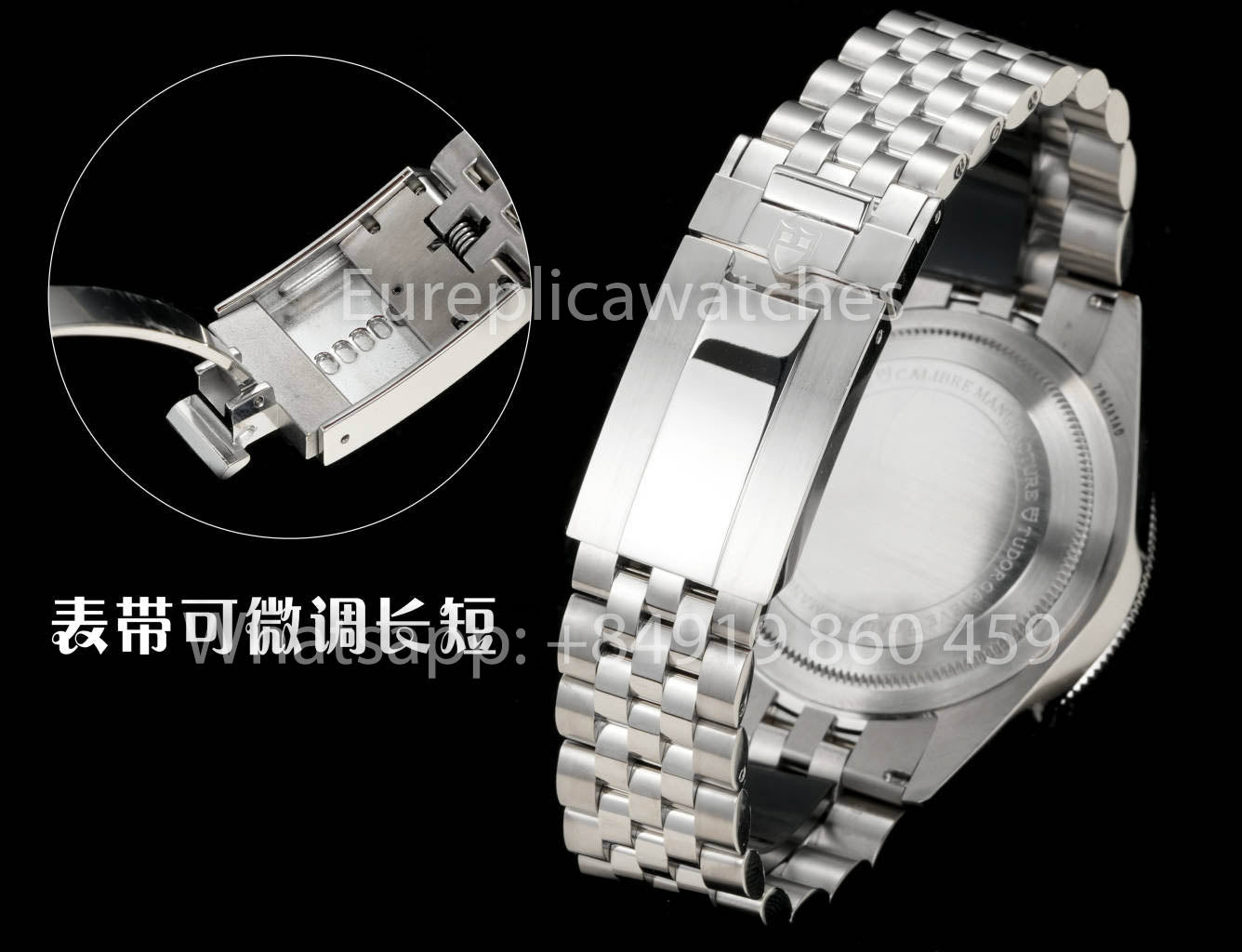 Tudor Monochrome Nero Bay 1:1 Best Clone GR Fabbrica Red lunetta
