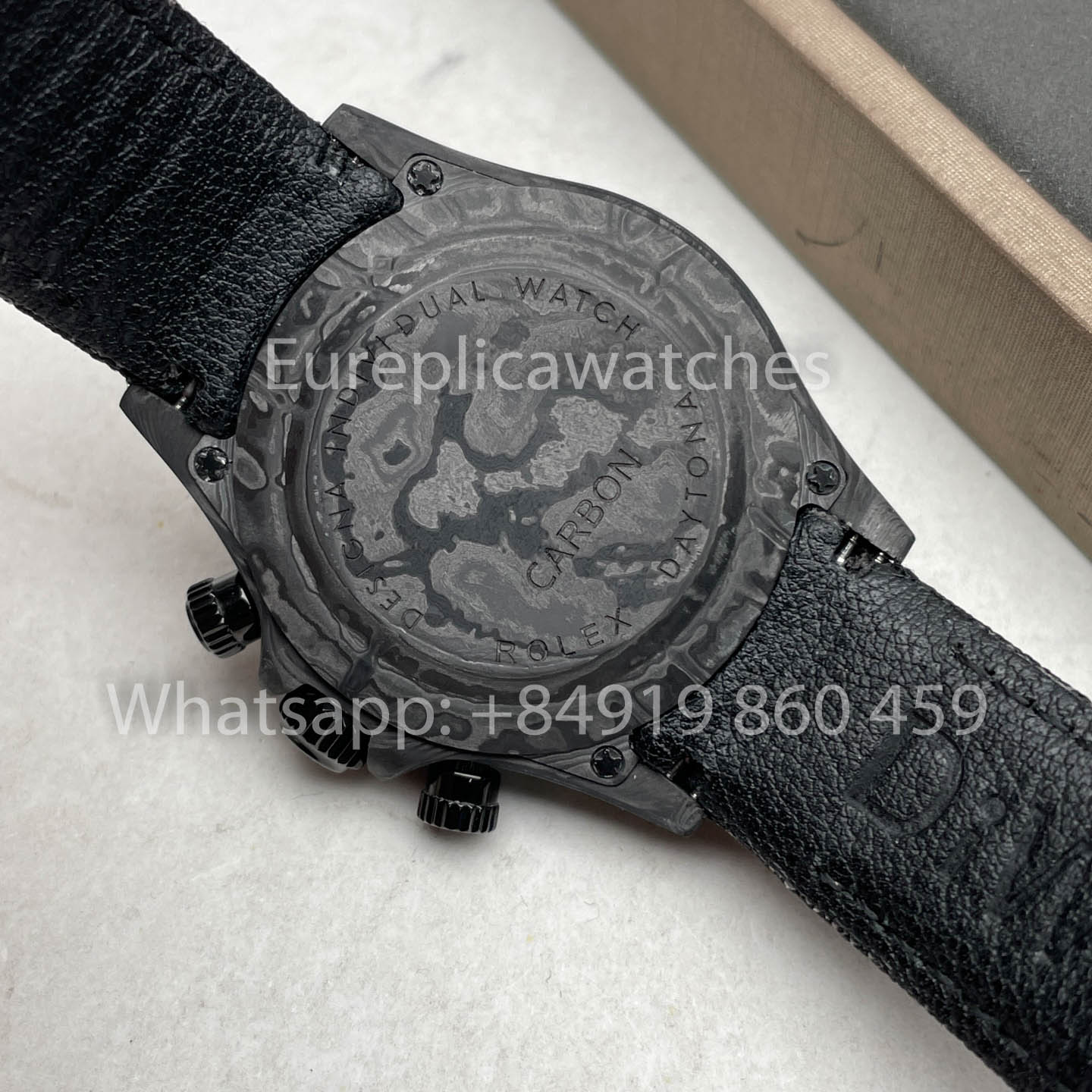 Rolex Daytona scheletrato quadrante Diw Custom NTPT Carbonio Cassa 1:1 Best Clone
