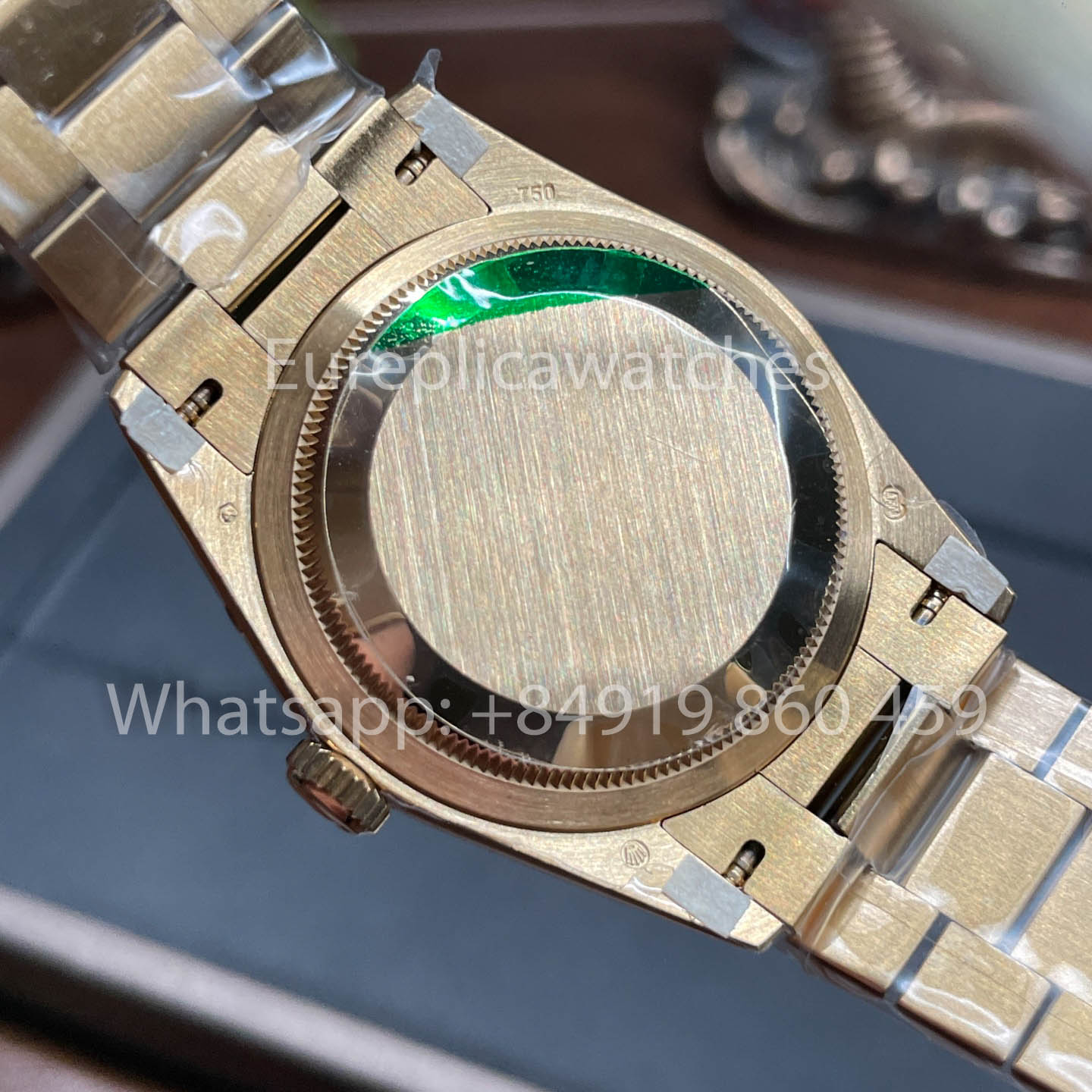 Rolex Day Date 128238-0118 lunetta Diamond  1:1 Best Clone 8+ Fabbrica Counterweight Versione