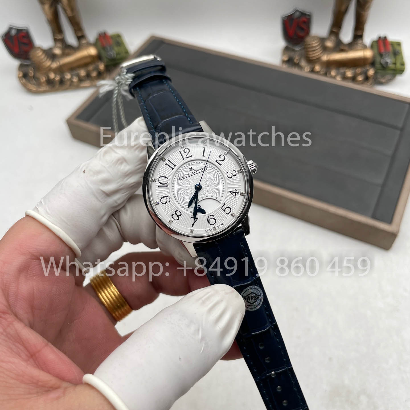 Jaeger LeCoultre Rendez Vous 3448410 1:1 Best Edition ZF Fabbrica Silver Dial