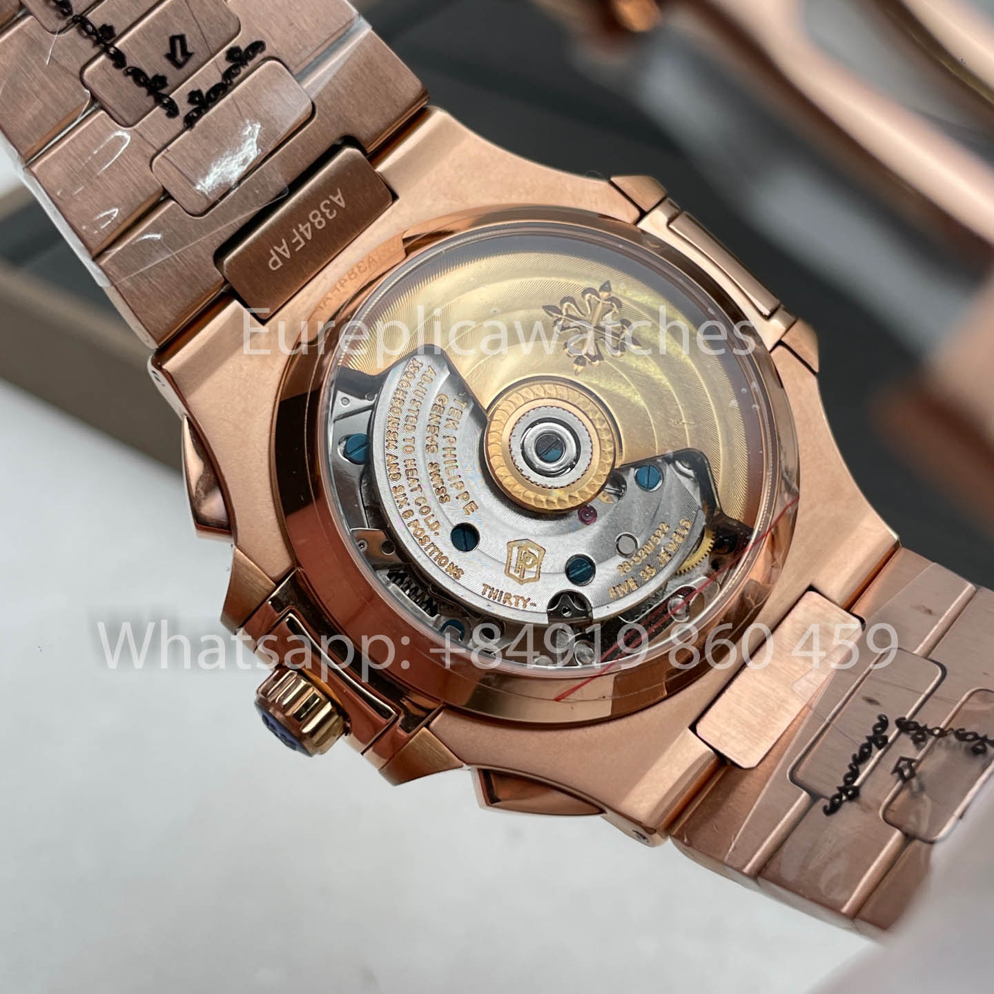 Patek Philippe Nautilus 5980/1R-001 1:1 edizione migliore 3K Fabbrica V2 quadrante nero