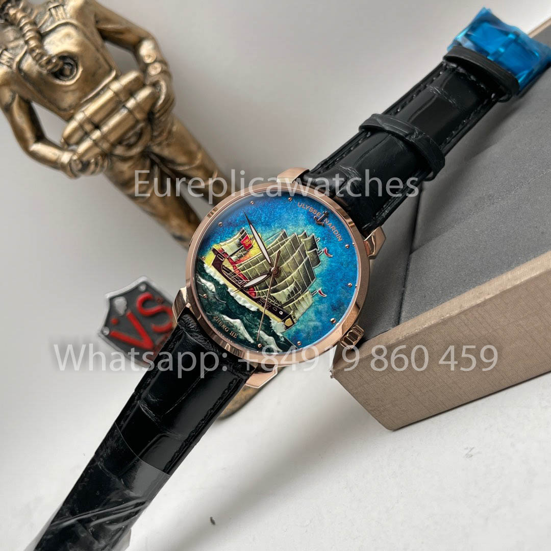 Ulysse Nardin 8152-111-2/ZHENGHE Classico 1:1 Best Clone