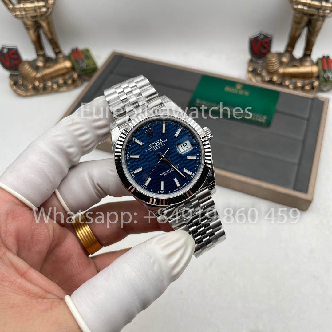 Rolex Datejust M126334-0031 41MM 1:1 edición mayor VS Fabbrica quadrante blu