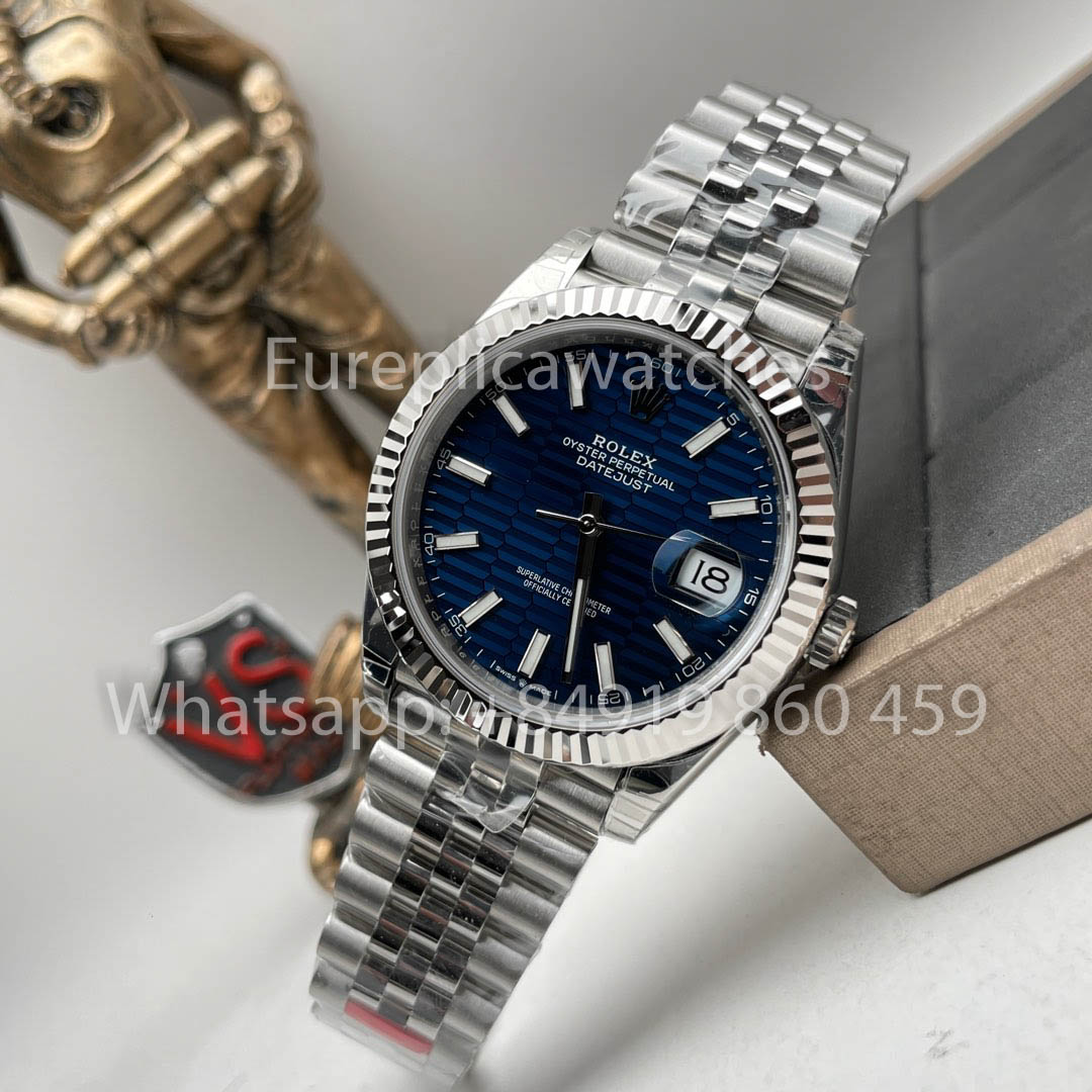 Rolex Datejust M126334-0031 41MM 1:1 edición mayor VS Fabbrica quadrante blu