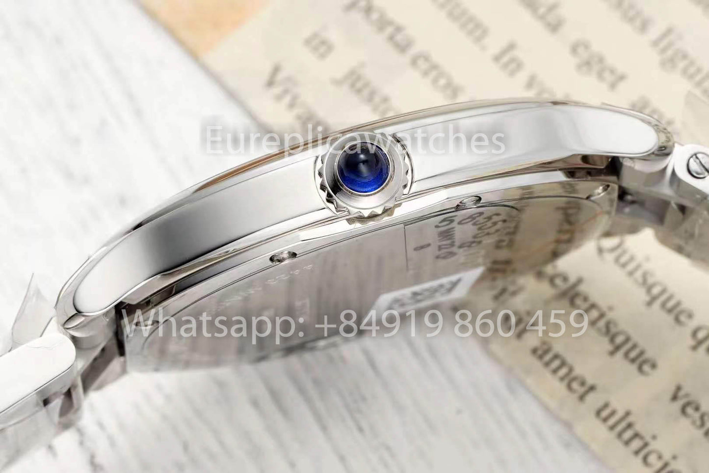 Cartier Ronde Must De Cartier 36mm 1:1 Best Clone AF Fabbrica Red cuadrante