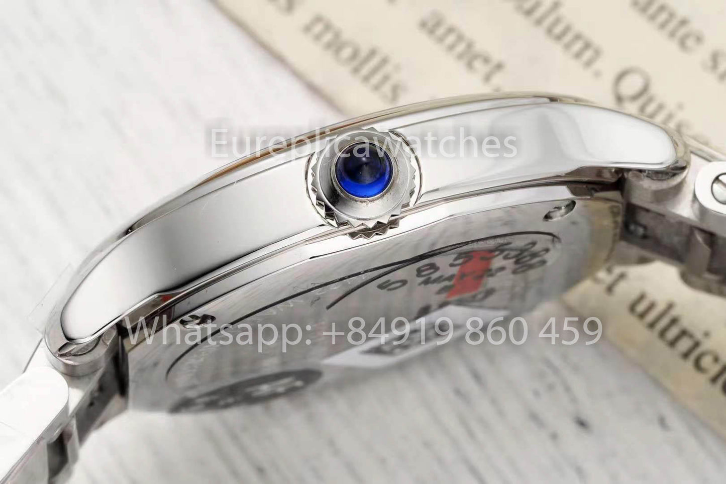 Cartier Ronde Must De Cartier 29mm 1:1 Best Clone AF Fabbrica quadrante blu