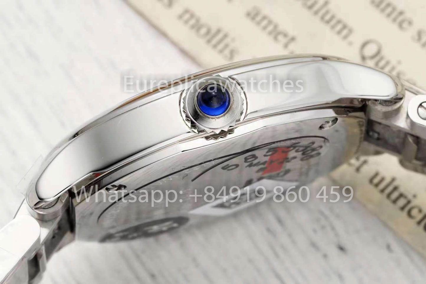 Cartier Ronde Must De Cartier 29mm 1:1 Best Clone AF Fabbrica Red quadrante