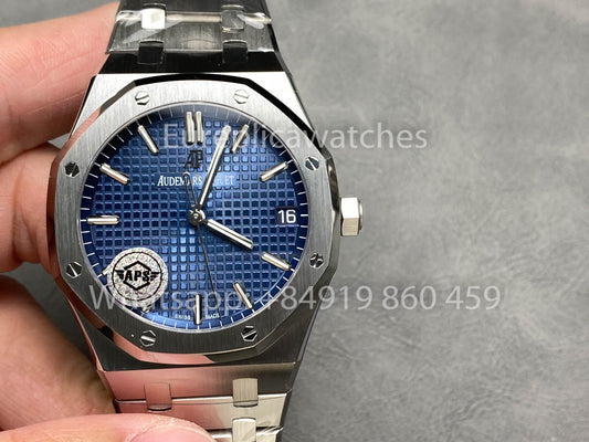 Audemars Piguet Royal Oak 15500ST.OO.1220ST.01 APS Fabbrica V3 quadrante blu and Bianco