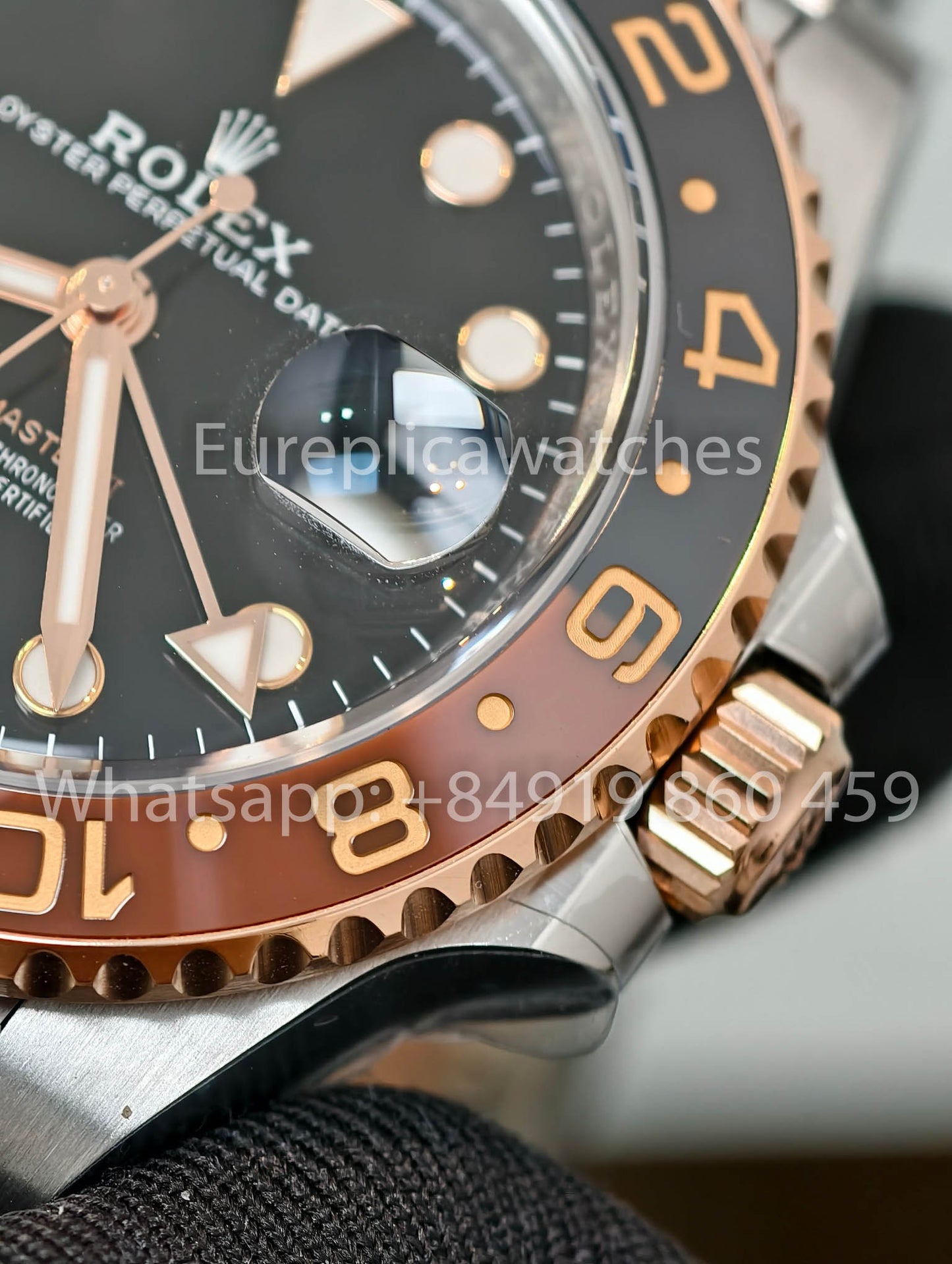 Rolex GMT Master II M126711chnr-0002 1:1 Mejor clon Jubilee cinturino ARF Fabbrica