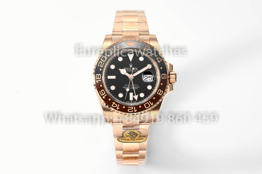 Rolex GMT Master II 126715CHNR-0001 1:1 Best Clone Oro Fabbrica V3 Ultimate