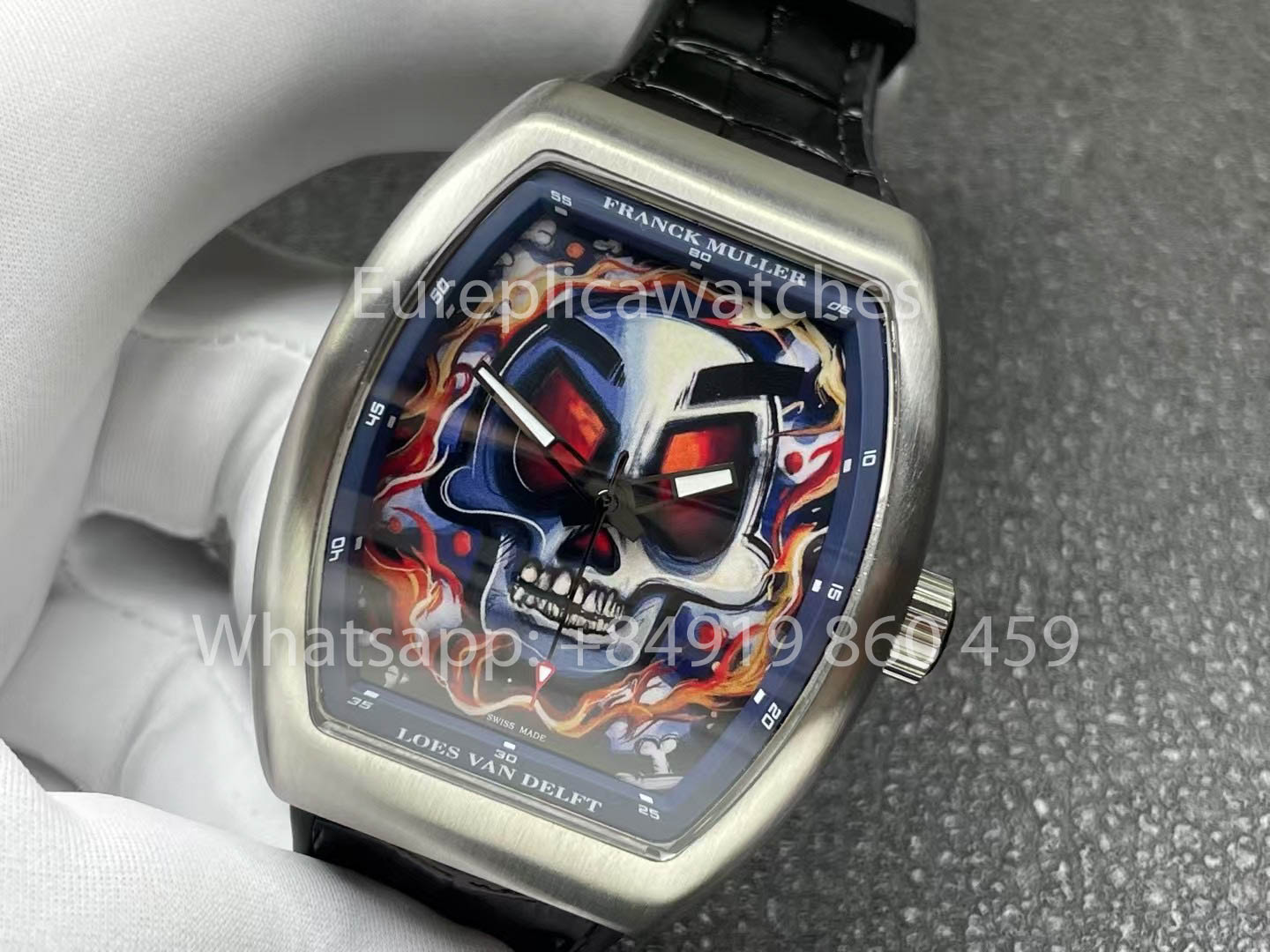 Franck Muller V45 - Graffiti Art Meets Horology 1:1 Melhor Clone ABF Fabbrica