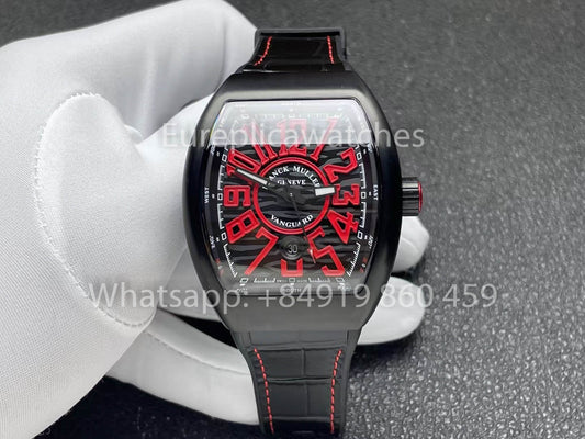 Franck Muller Vanguard V45 Vanguard Classical 1:1 Best Clone Red quadrante