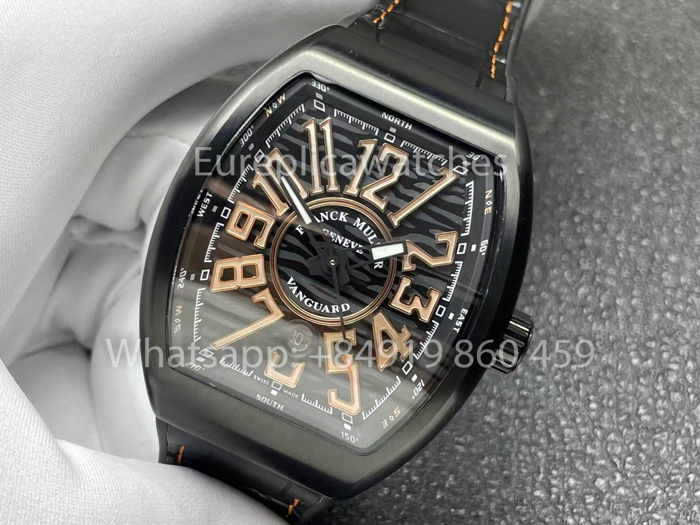 Franck Muller Vanguard V45 Vanguard Classical 1:1 Best Clone Bronze quadrante