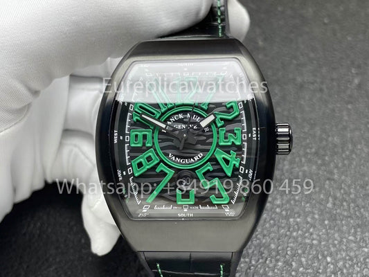 Franck Muller Vanguard V45 Vanguard Classical 1:1 Best Clone quadrante verde