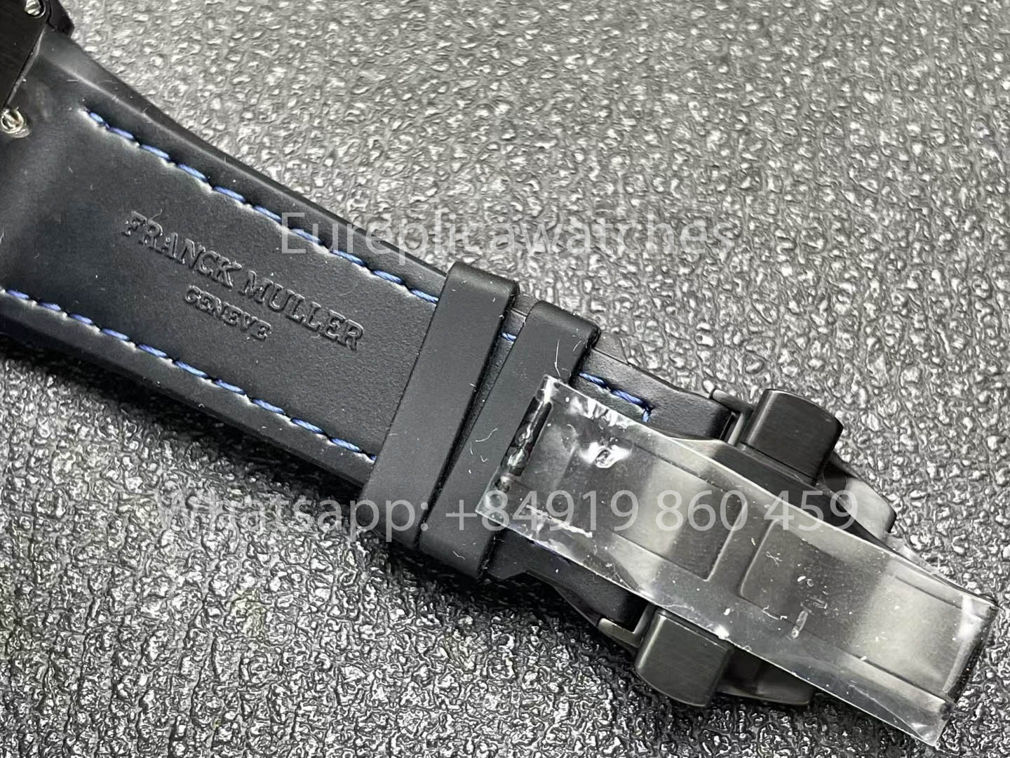 Franck Muller Vanguard V45 Vanguard Classical 1:1 Best Clone quadrante blu