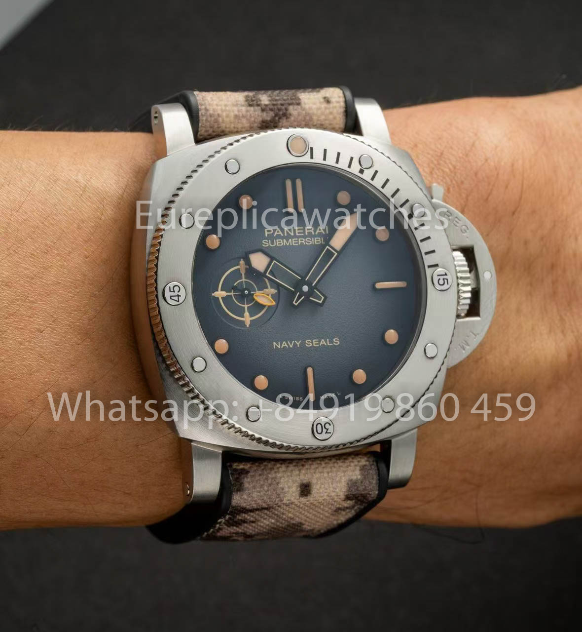 Panerai Submersible Panerai PAM1518 44mm 1:1 Best Clone VS Fabbrica