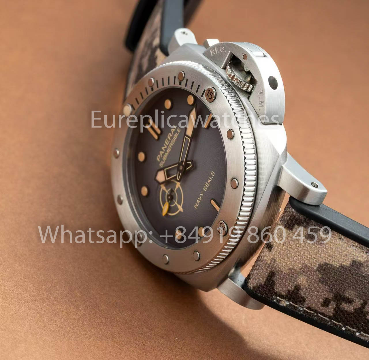 Panerai Submersible Panerai PAM1518 44mm 1:1 Best Clone VS Fabbrica