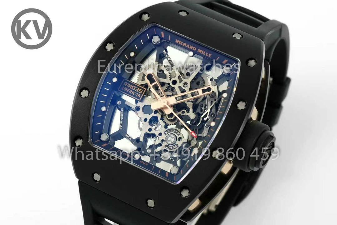 Richard Mille RM035 Rafael Nadal Americas edición limitada 1:1 Best Clone KV Fabbrica