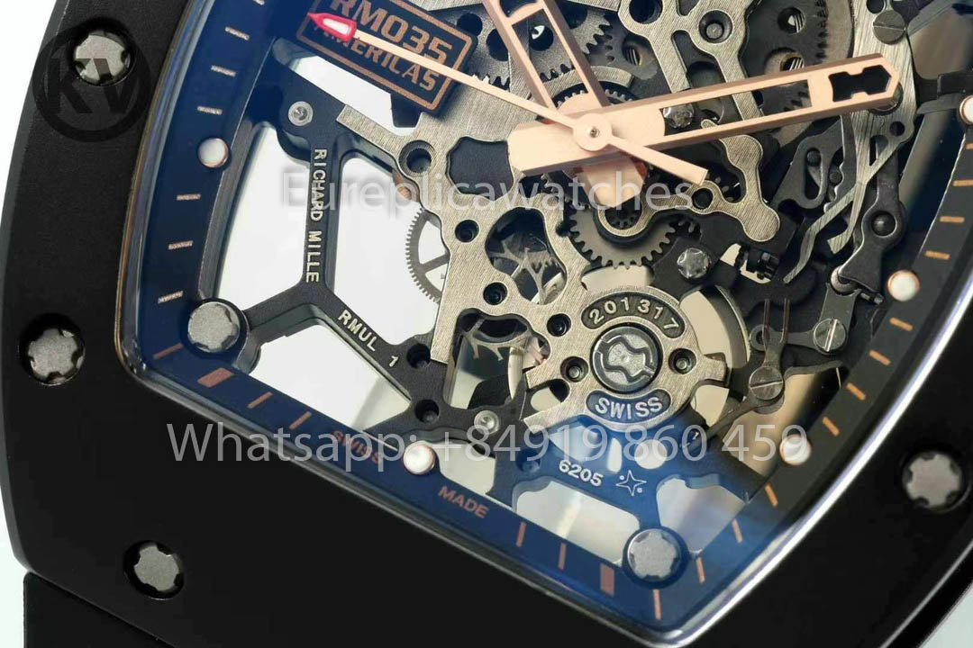 Richard Mille RM035 Rafa Americas Edition 1:1 Best Clone KV Fabbrica