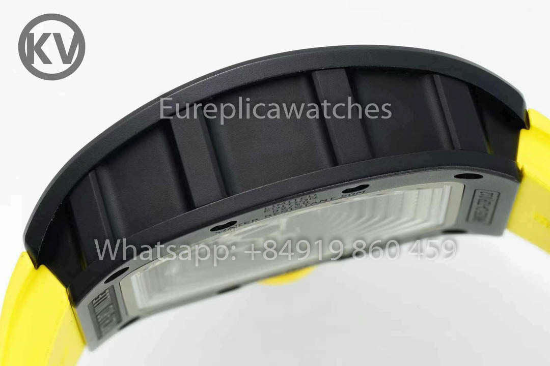 Richard Mille RM035 Toro Americas Edition 1:1 Best Clone KV Fabbrica Yellow cinturino