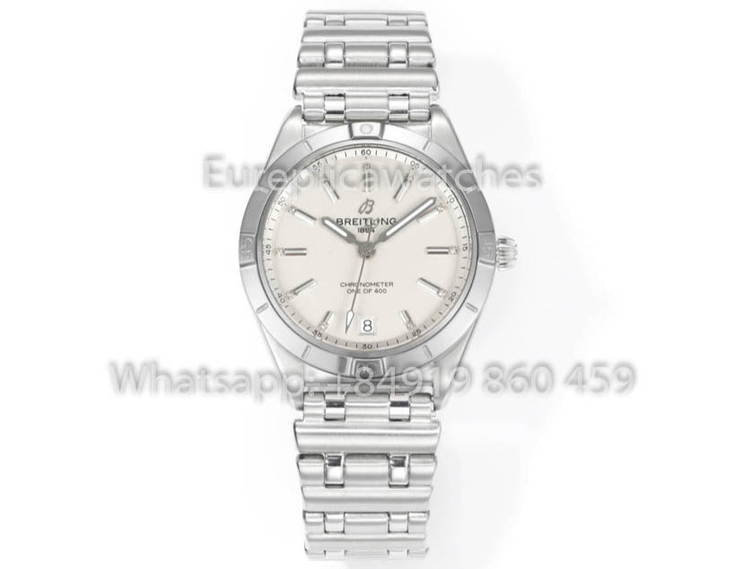Breitling Chronomat 36 UNWORN 2022 A10380591L1A1 Series 1:1 Super Clone BLS Fabbrica quadrante bianco