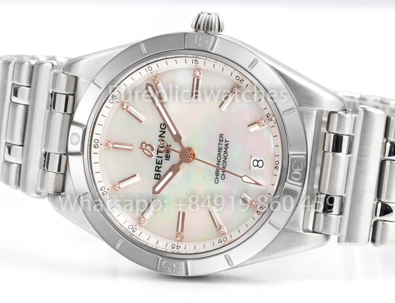 Breitling Chronomat 36 UNWORN 2022 A10380591L1A1 Series 1:1 Super Clone BLS Fabbrica MOP quadrante
