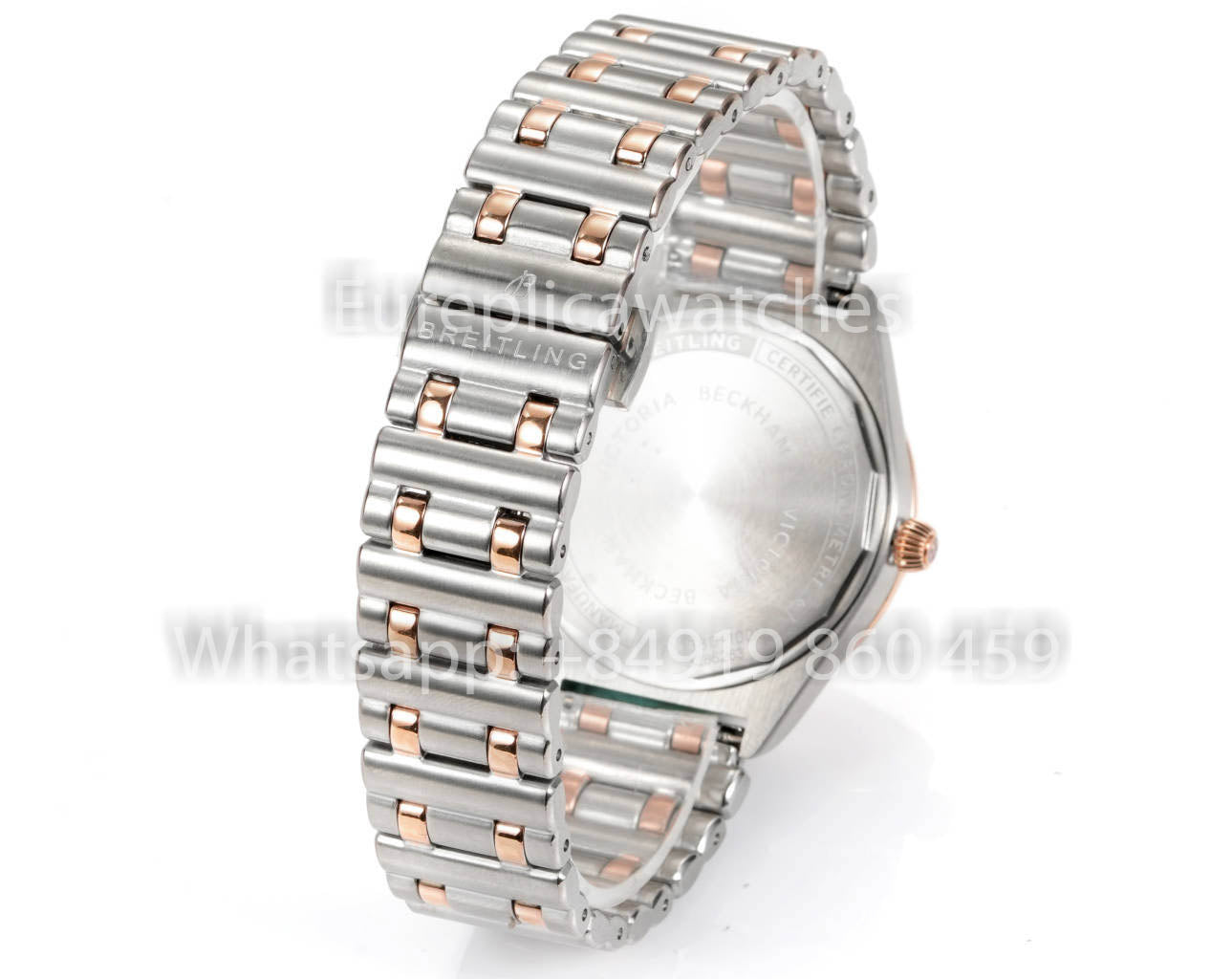 Breitling Chronomat 36 UNWORN 2022 A10380591L1A1 Series 1:1 Super Clone BLS Fabbrica MOP Argento and rosse Oro
