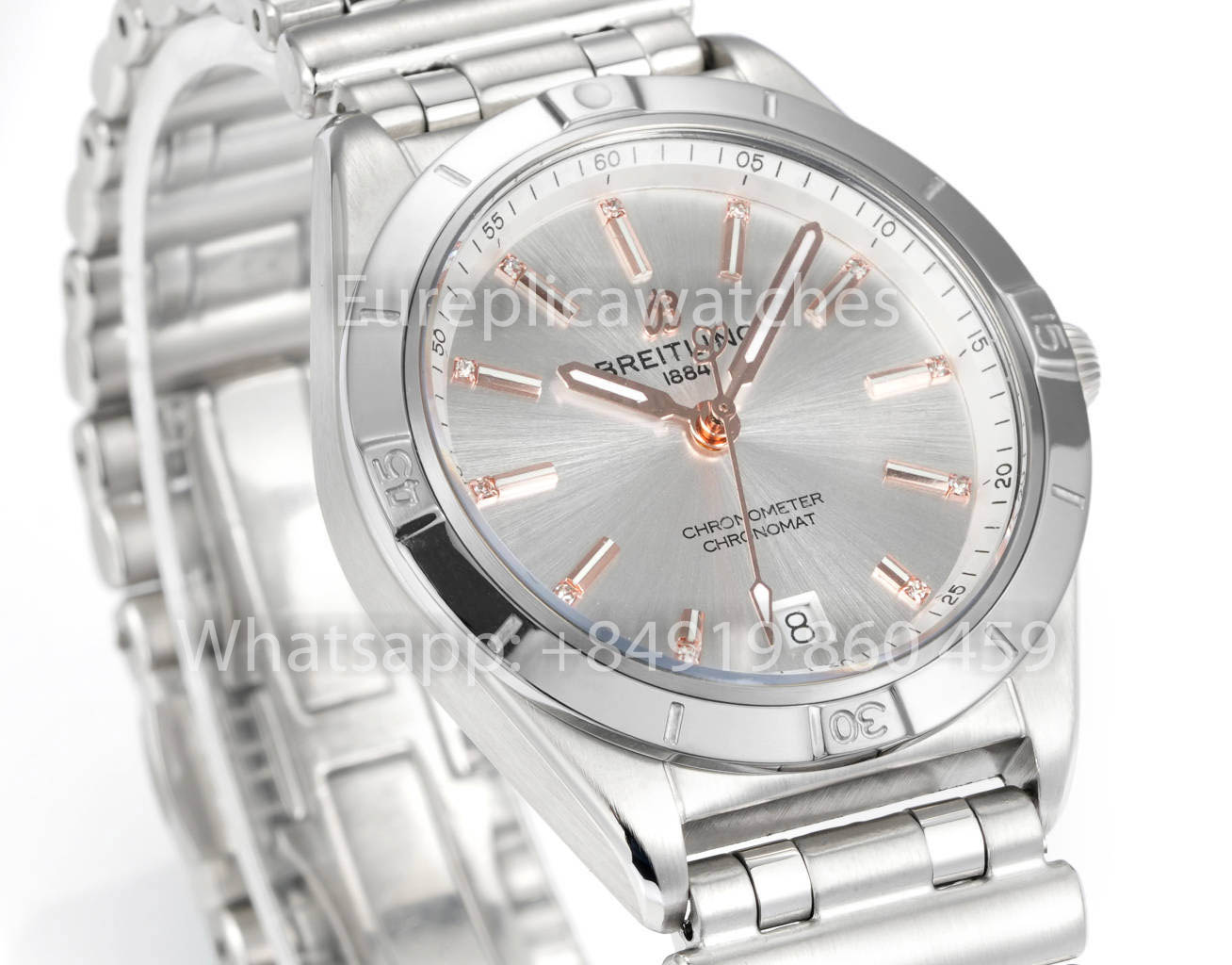 Breitling Chronomat 36 UNWORN 2022 A10380591L1A1 Series 1:1 Super Clone BLS Fabbrica Pointer Rosa Oro