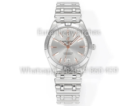 Breitling Chronomat 36 UNWORN 2022 A10380591L1A1 Series 1:1 Super Clone BLS Fabbrica Pointer Rosa Oro