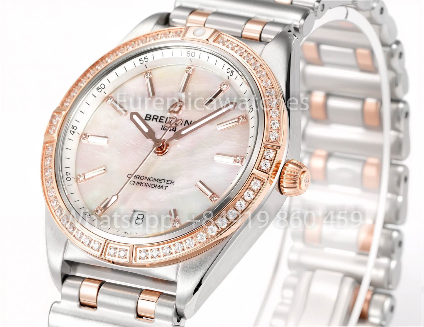 Breitling Chronomat 36 UNWORN 2022 A10380591L1A1 Series 1:1 Super Clone BLS Fabbrica Mother of Pearl quadrante