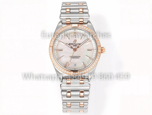 Breitling Chronomat 36 UNWORN 2022 A10380591L1A1 Series 1:1 Super Clone BLS Fabbrica Mother of Pearl quadrante