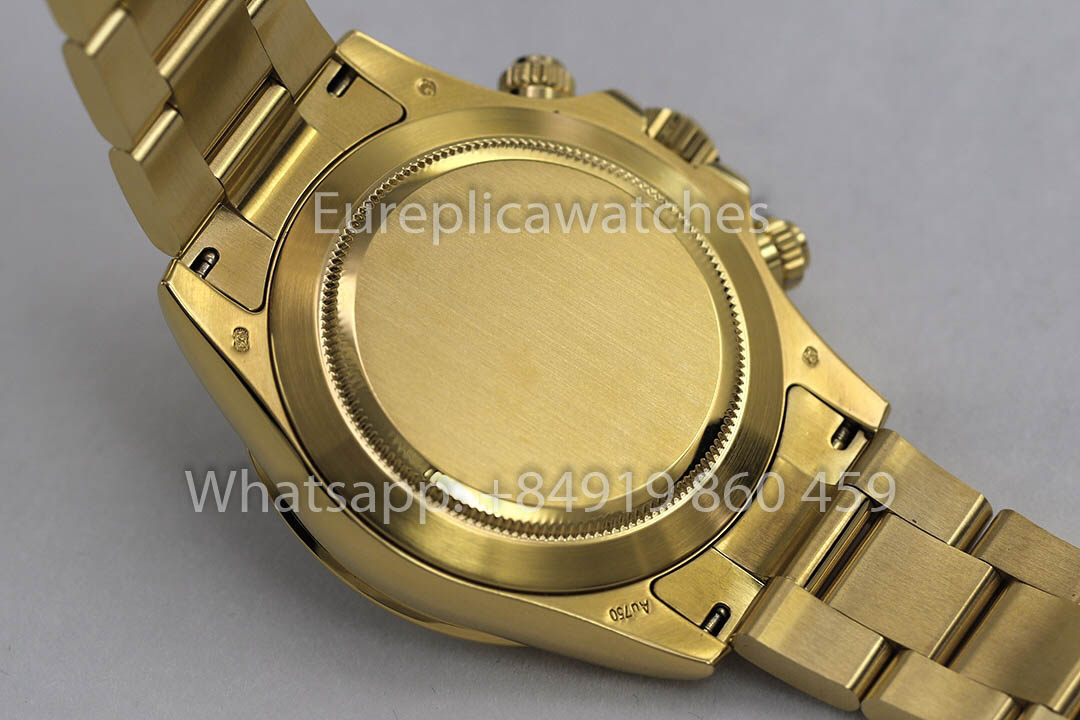 Rolex Yellow Gold Daytona 40 Green Arabic Dial 116508  1:1 Super Clone ZF Fabbrica Weighted Edition