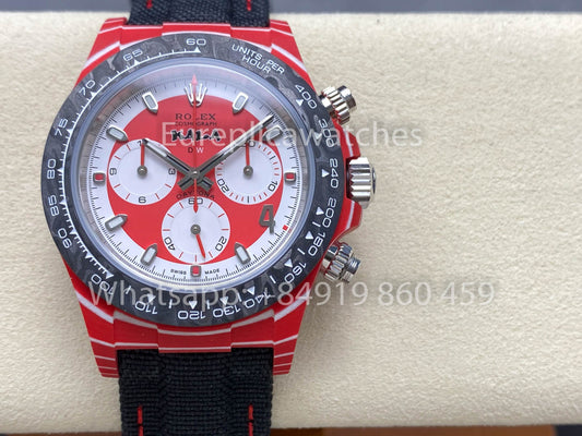 Rolex Daytona Diw KAKHA KALADZE Red Carbonio Diw Fabbrica 1:1 Super Clone