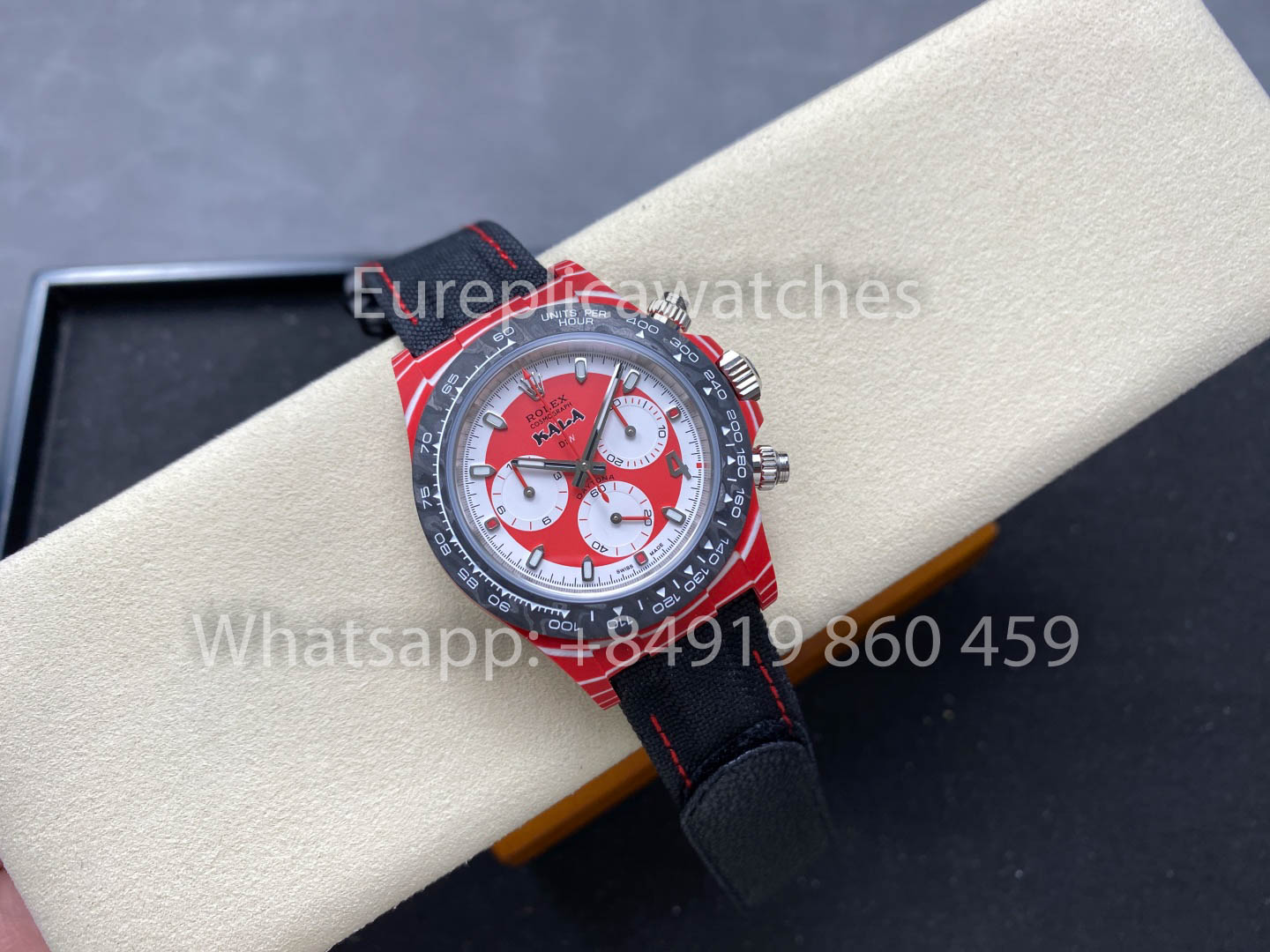 Rolex Daytona Diw KAKHA KALADZE Red Carbonio Diw Fabbrica 1:1 Super Clone
