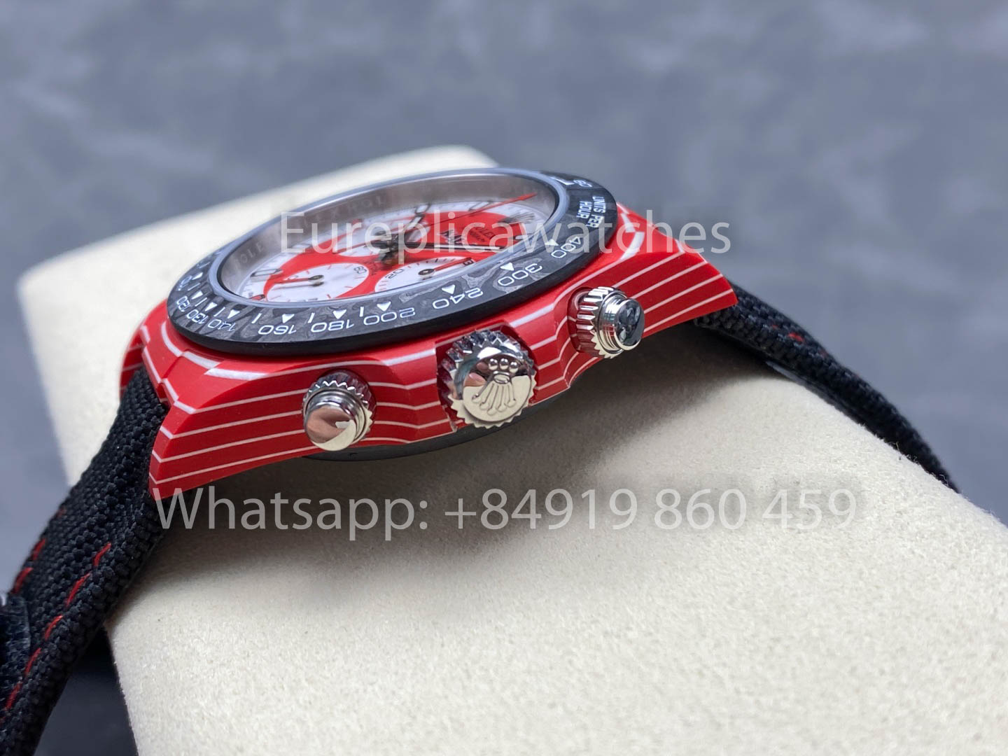 Rolex Daytona Diw KAKHA KALADZE Red Carbonio Diw Fabbrica 1:1 Super Clone