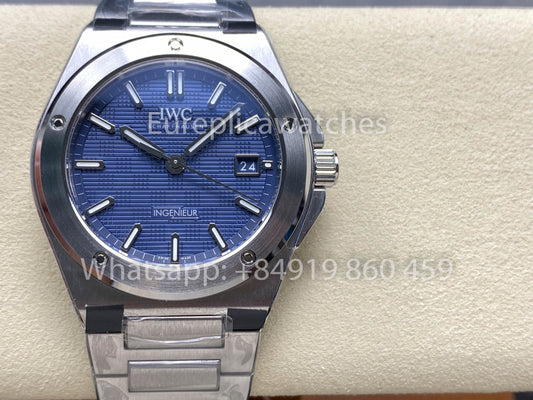 IWC Ingenieur Automatic IW328907 Watch 40mm 1:1 Best Clone V7 Fabbrica Blue Dial