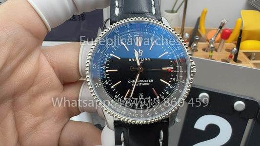 Breitling Navitimer 1 A17326241B1P1 versione migliore 1:1 V7 Fabbrica Leather cinturino