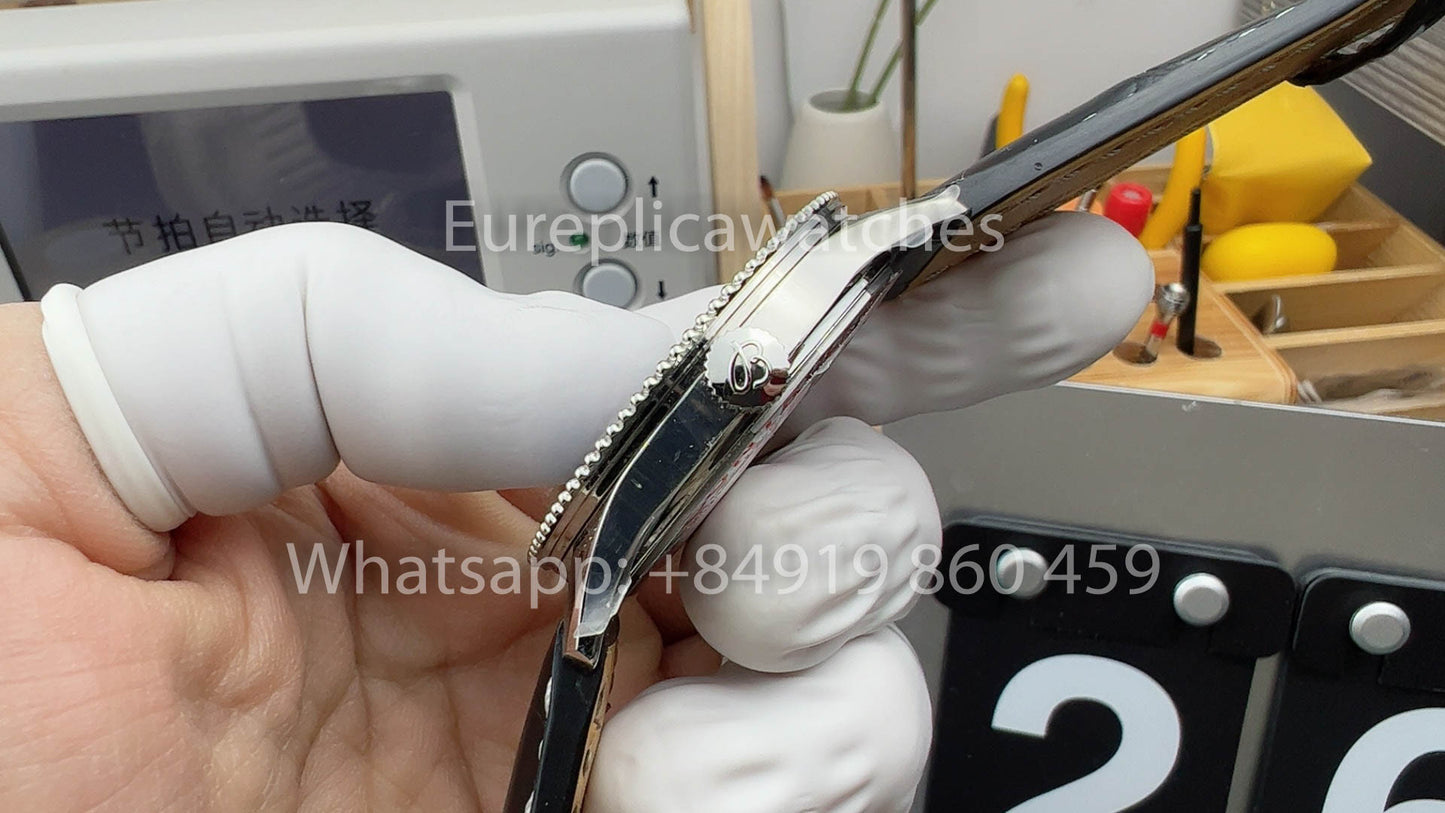 Breitling Navitimer 1 A17326241B1P1 versione migliore 1:1 V7 Fabbrica Leather cinturino