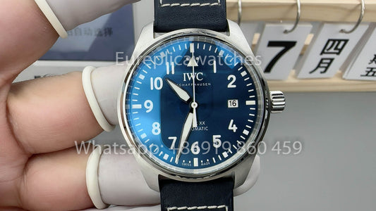 IWC Pilot IW328203 versione migliore 1:1 V7 Fabbrica Blue Dial