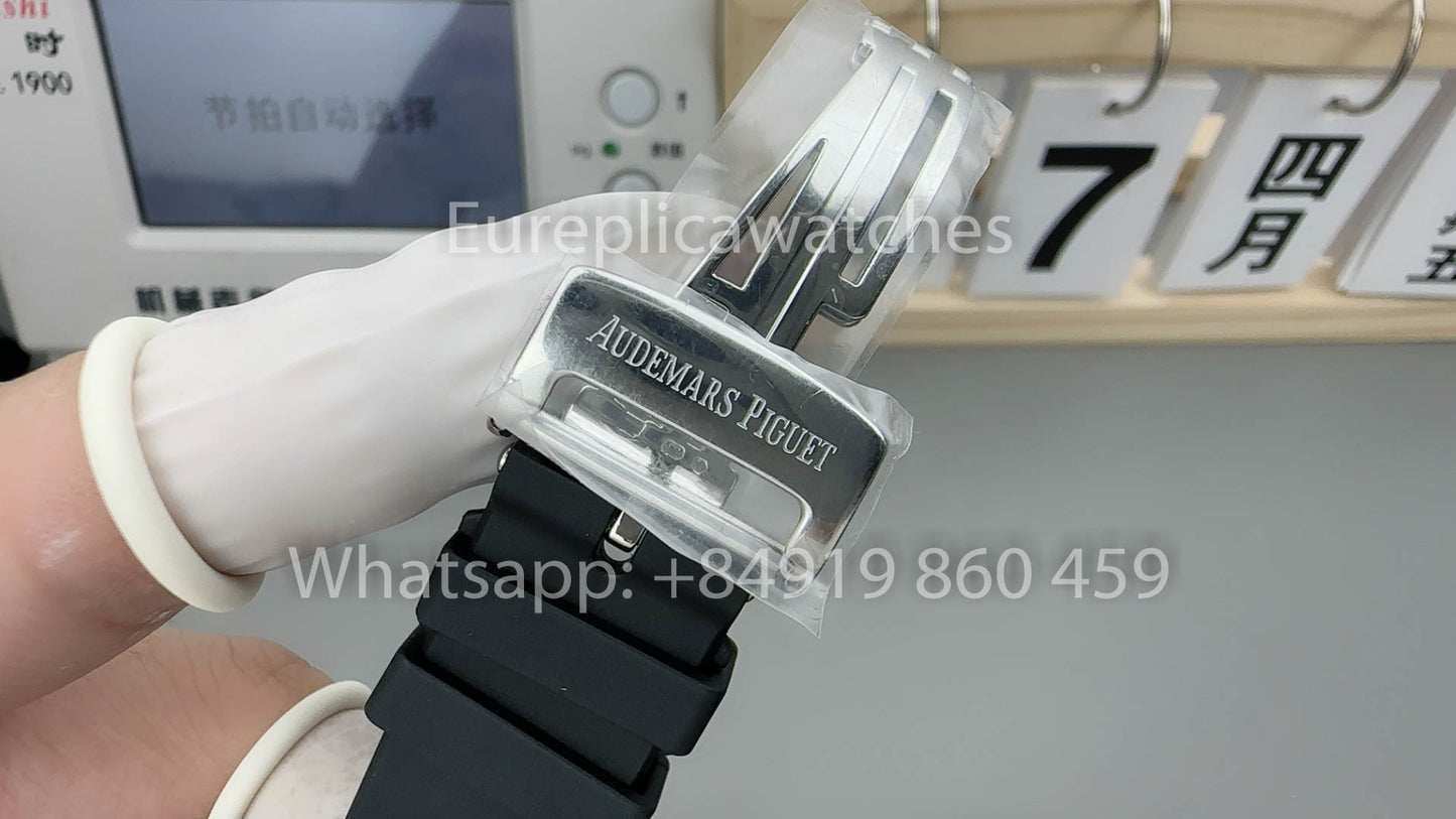 Audemars Piguet Royal Oak 15510OR.OO.D315CR.02  APS Fabbrica versione migliore 1:1 quadrante blu Gomma cinturino