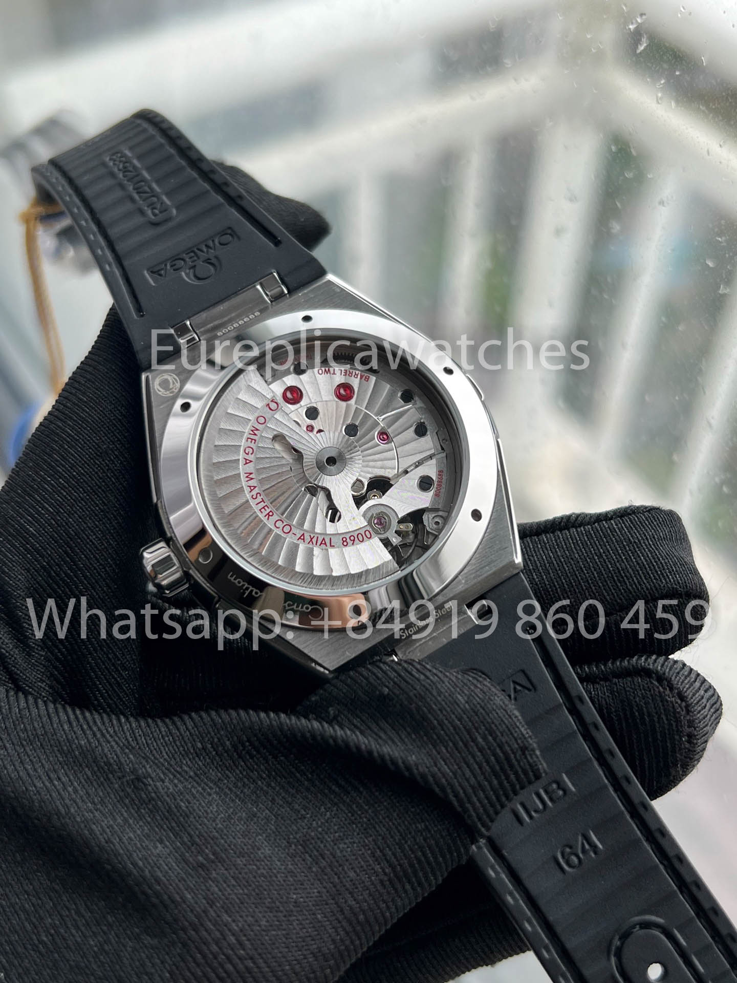 Omega Constellation Chronometer 131.30.41.21.99.001 Meteorite Dial 1:1 versão melhor N1 Fabbrica Couro cinturino